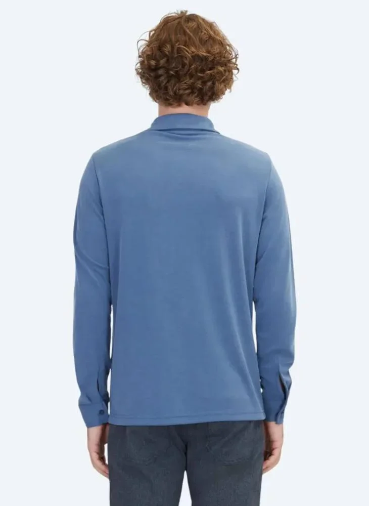 Kip Light Blue Knitwear Sweatshirt