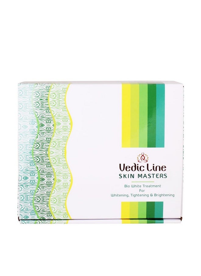 Vedic Line - Bio White Brightening & Tightening Facial Kit For Firm And Soft Skin With Natural Ingredients Extracts (Cleansing Cream, Pack, Gel, Massage Cream, Serum, Cryo Mask), 400Ml - Image 1