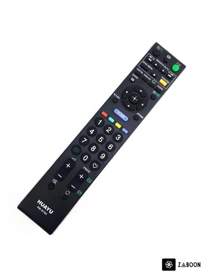 Zaboon Remote Control For Sony Bravia TV Black