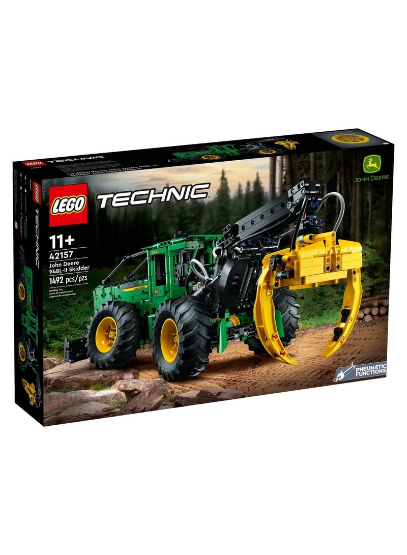 LEGO - Technic John Deere 948L-II Skidder 1492 Pieces - 42157 - Image 1