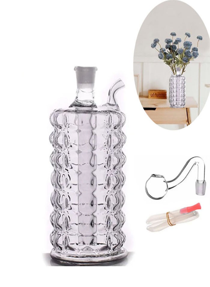 Mini Glass Home Decorative Heat Resistant Oil Lamp Vase - Image 1