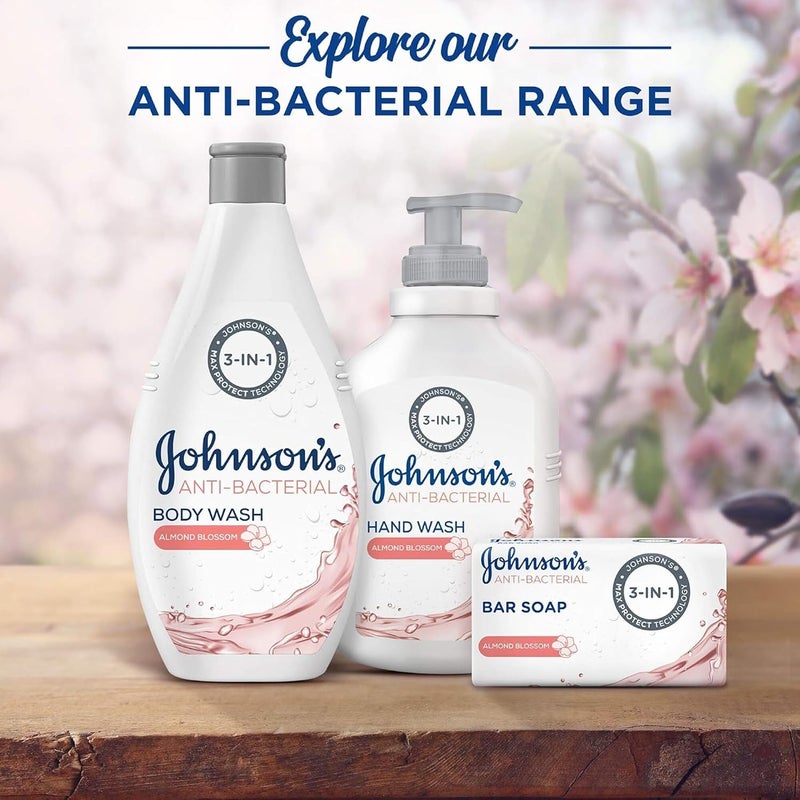 Johnson & Johnson Johnson's Vita-Rich, Replenishing Hand Wash, with Almond Blossom, 500ml, pH balanced, Naturally Derived Ingredients, Enriched with Glycerin, Long-Lasting Gentle Hydration and Moisturization - Image 5