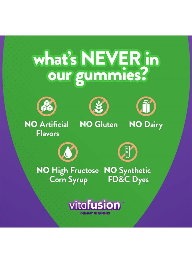 Vitafusion Elderberry Gummy Vitamins, 90ct Elderberry Gummy Vitamins, Chewables, 90 Count  - Image 4