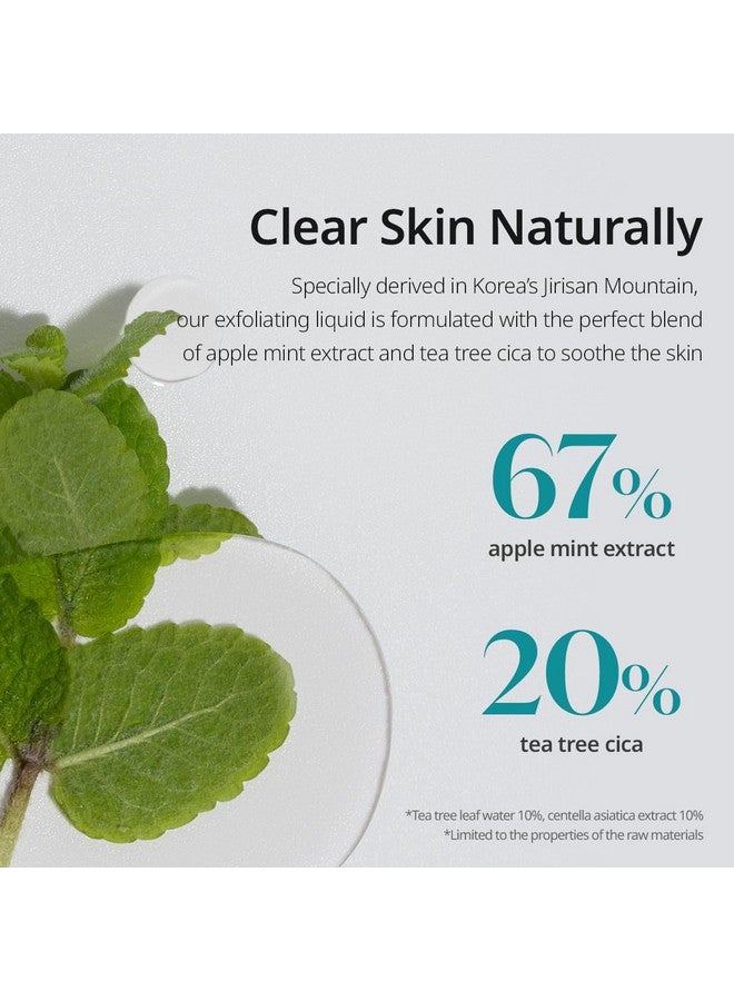 مصل التقشير Goodal Apple Mint AHA BHA، 2.5% AHA، 0.5% BHA حمض الساليسيليك للرؤوس السوداء والمسام الواسعة والتجاعيد والخطوط الدقيقة مقشرات الوجه، 18 تركيبة مجانية، 1.69 أونصة سائلة. أوقية. - Image 4