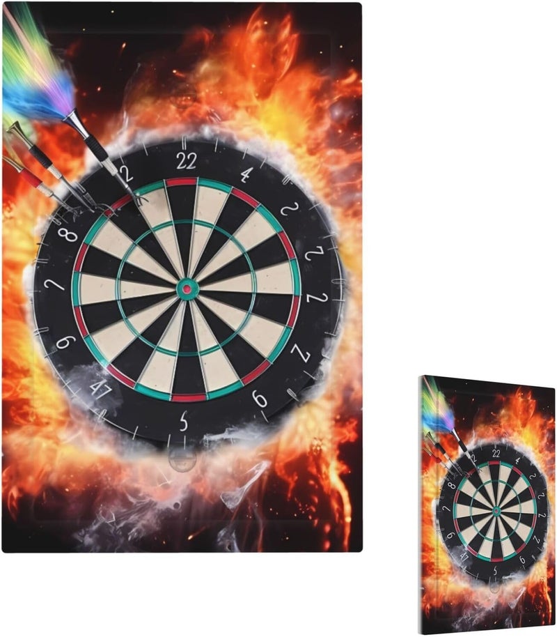 Light Switch Cover Dart Board Wall Plate 1 Gang Switch Plate Covers Decorative Outlet Cover Electrical Receptacle Faceplate for Bathroom Kitchen Decor Wall Plates 5" x 3" - Image 1