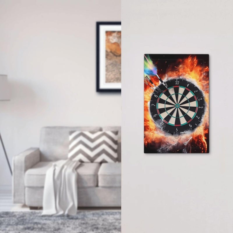 Light Switch Cover Dart Board Wall Plate 1 Gang Switch Plate Covers Decorative Outlet Cover Electrical Receptacle Faceplate for Bathroom Kitchen Decor Wall Plates 5" x 3" - Image 5