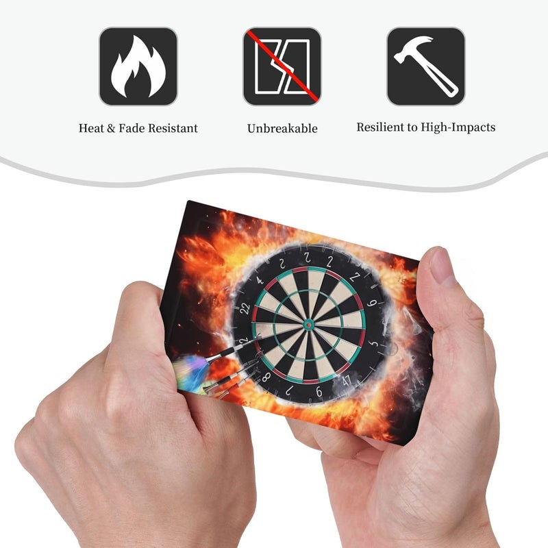 Light Switch Cover Dart Board Wall Plate 1 Gang Switch Plate Covers Decorative Outlet Cover Electrical Receptacle Faceplate for Bathroom Kitchen Decor Wall Plates 5" x 3" - Image 4