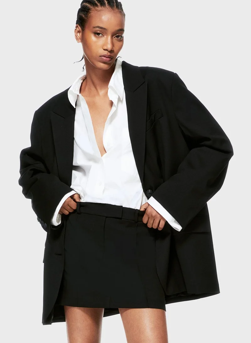 H&M High Waist Mini Skirt