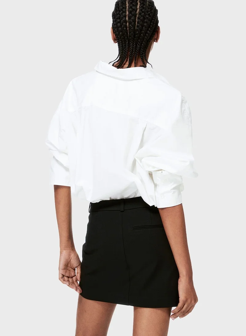 H&M High Waist Mini Skirt
