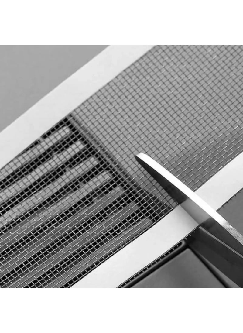 ZUMIE ZUMIE Sink Hair Trap Sticker Disposable Hair Catcher Shower Drain Mesh Stickers Cutable Shower Drain Cover Hair Catcher for Any Length Hair Stopper for Linear Shower Drain with Removal Tool  - Image 2