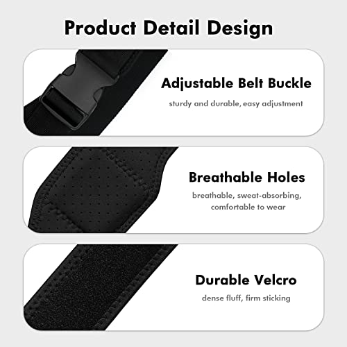 AMVR 5-Pcs Full Body Straps for HTC Vive VR Tracker/Tracker(3.0) - Adjustable Waist Belts, Wrist Band Accessories (Tracker Sold Separately) - Image 3