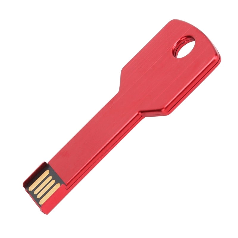محرك أقراص فلاش USB بتصميم مفتاح من سبائك الألومنيوم - سعة تخزين كبيرة ونقل سريع للبيانات، ذاكرة USB للسيارة واللوازم المنزلية - Image 2