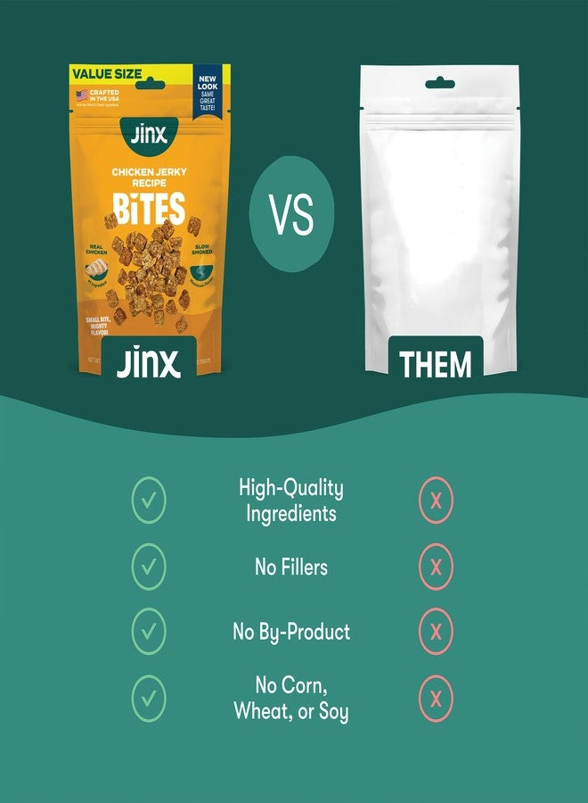 جينكس مكافآت جينكس بنكهة الدجاج المجفف للكلاب - مكافآت طرية ومطاطية، طبيعية بالكامل، مصنوعة من دجاج حرّ - منتجات للحيوانات الأليفة لجميع الكلاب (الجراء، والكلاب البالغة، والكلاب المسنة) - 15 أونصة - Image 5