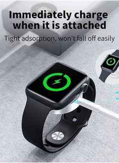 Y&D Wireless Charger Compatible for Apple Watch Series 6, 5, 4, 3, 2, 1 – Magnetic Charging Cable  - Image 4