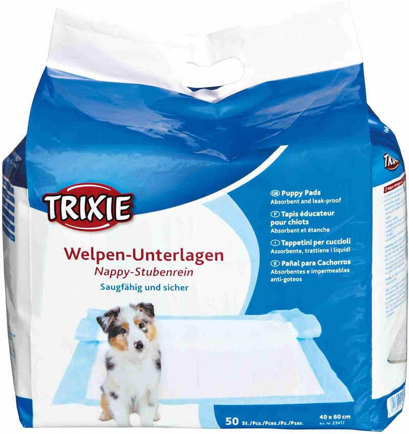 Trixie Nappy Puppy Pads - 50 Pack (40 x 60 cm) - Image 1