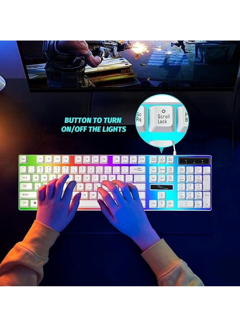G21 Wired Gaming Keyboard with Mechanical Feel & Colorful Backlight - Image 2