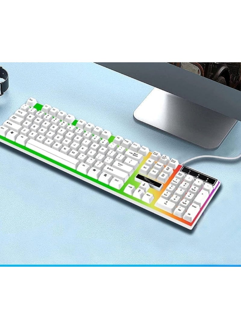 G21 Wired Gaming Keyboard with Mechanical Feel & Colorful Backlight - Image 3