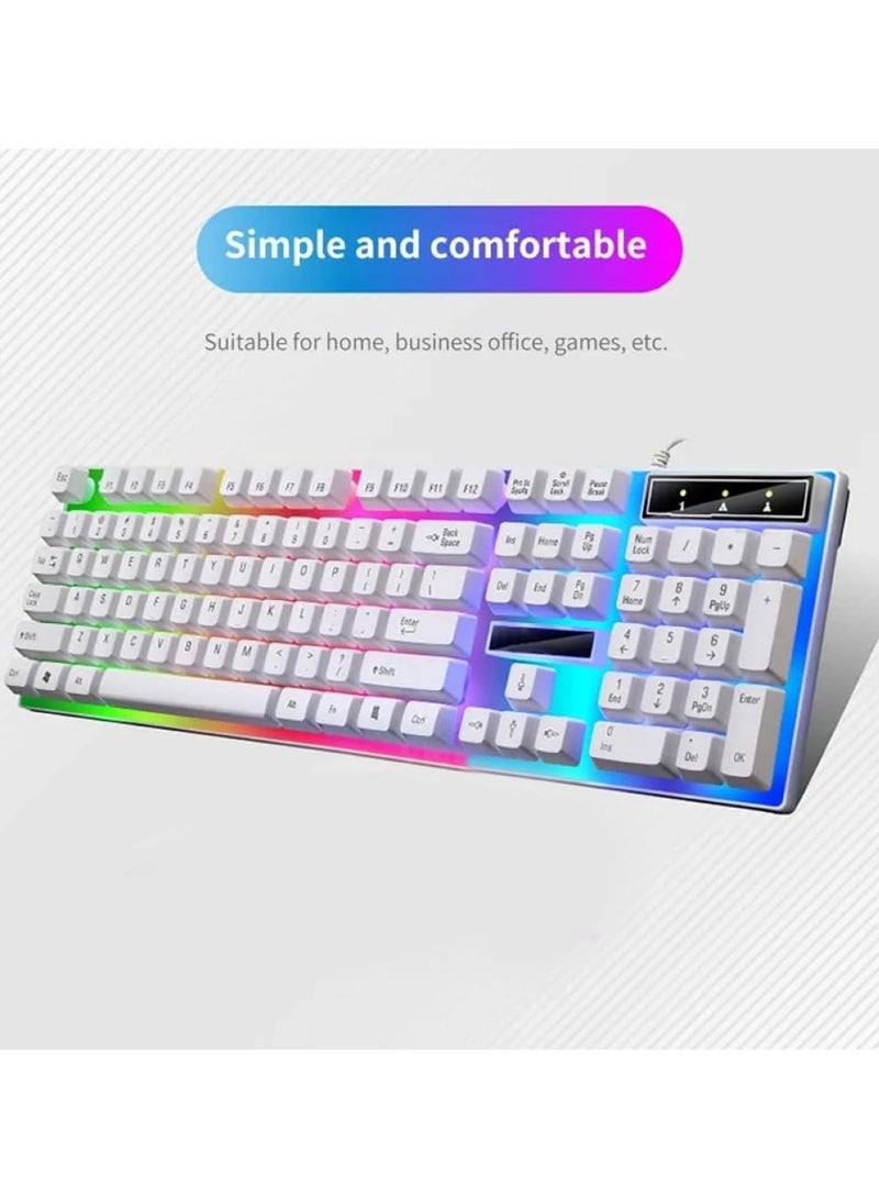 G21 Wired Gaming Keyboard with Mechanical Feel & Colorful Backlight - Image 4