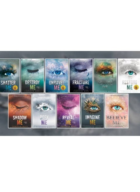DEFY ME, RESTORE ME, IGNITE ME, UNRAVEL ME, SHATTER ME, IMAGINE ME, FIND ME, UNITE ME, BELIEVE ME
