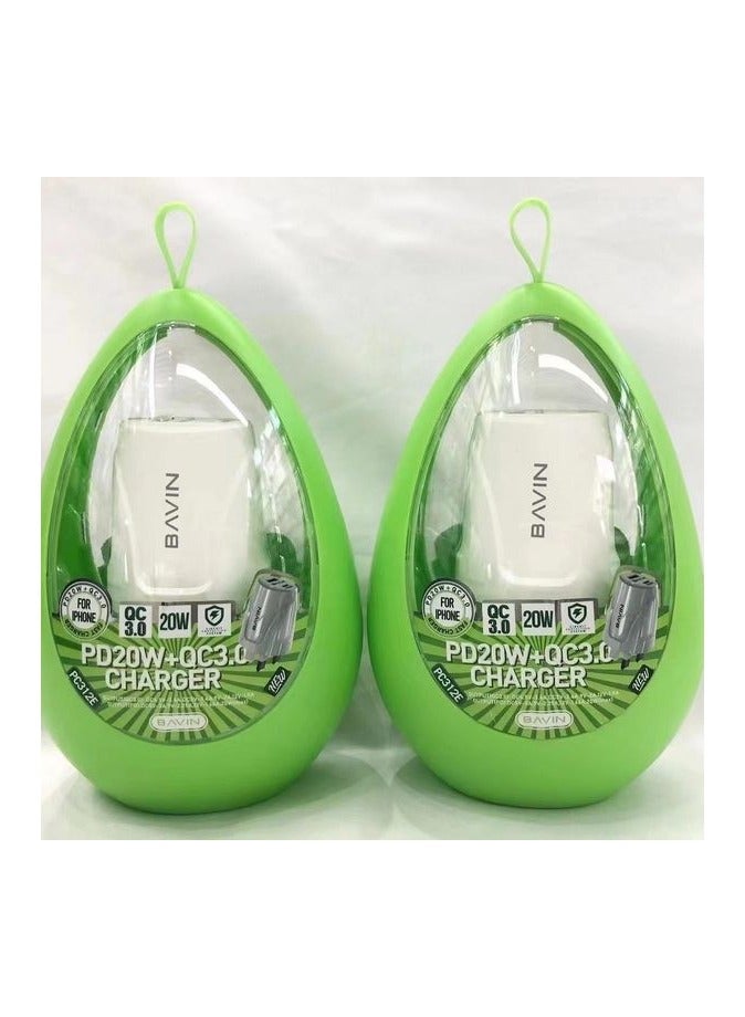 Bavin FAST CHARGER 20W PD20W+QC3.0 - Image 3