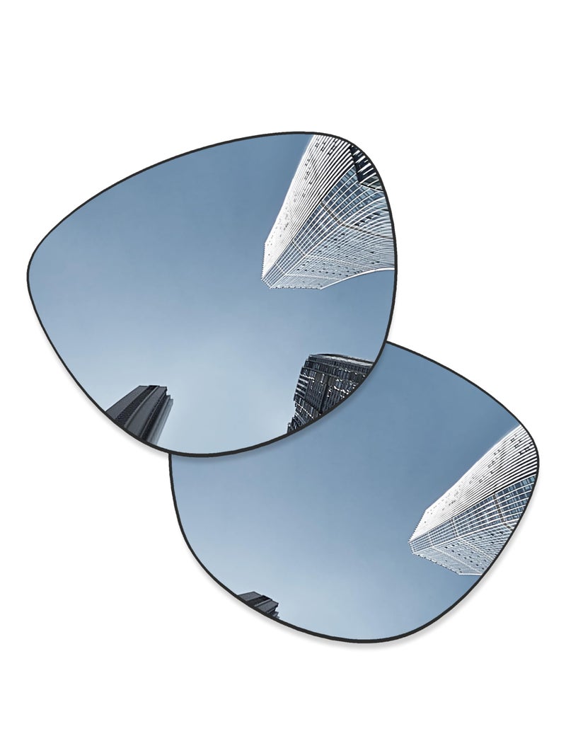 Combine8 2 Pairs Ploarized Replacement Lenses for Oakley Frogskins OO9013/Frogskins LX OO2043/Frogskins Mix OO9428/Frogskins Range OO9284 Sunglasses - Black + Silver Titanium - Image 3