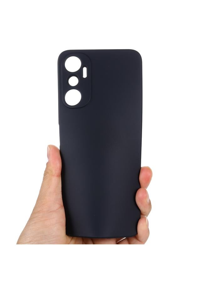 زبون جراب لهاتف Infinix Hot 20 4G X6826 مصنوع من السيليكون السائل المقاوم للصدمات بلون نقي - Image 5