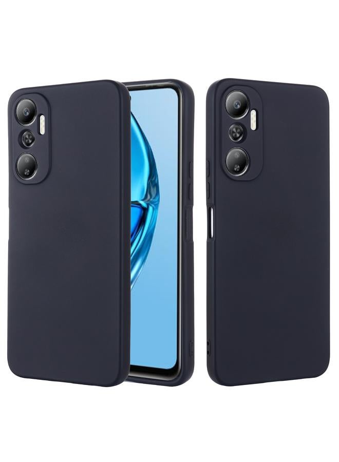 زبون جراب لهاتف Infinix Hot 20 4G X6826 مصنوع من السيليكون السائل المقاوم للصدمات بلون نقي - Image 2