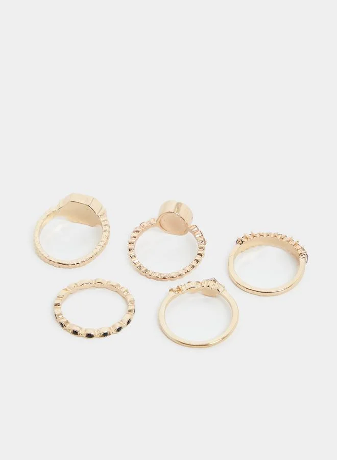 Styli Styli Set of 5 - Embellished Rings