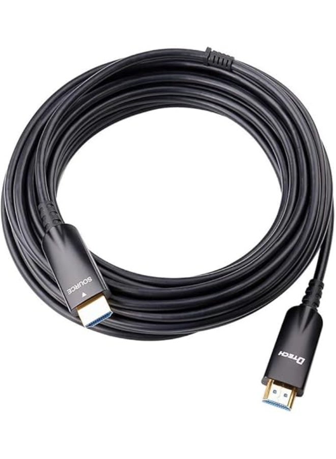 10m HDMI 2.1 Fiber Optic Cable – Ultra High-Speed – Supports 8K@60Hz, 4K@120Hz & 144Hz – 48Gbps Bandwidth – Ideal for Gaming and Home Entertainment - Image 4