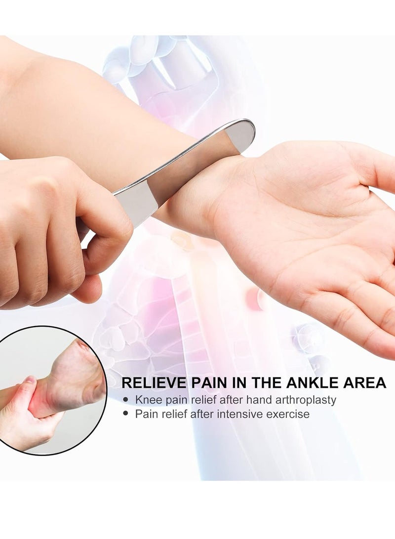 general Guasha Massage Tool, Grade Stainless Steel Scraping Tool for Soft Tissue Upgrade Physical Therapy Stuff,Used for Back, Legs, Arms,Neck,Shoulder, Gua sha Tool - Image 5