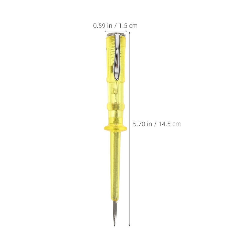 Automotive Dc Test Light Circuit Tester Portable Electrical Probe Pen for Car Repair and Modification with LED Indicator for Mechanics and DIY Vehicle Diagnostics - Image 2