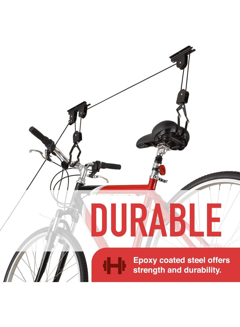 Racor - PBH-1R, Bike Storage, Garage Pulley Lift - Image 4