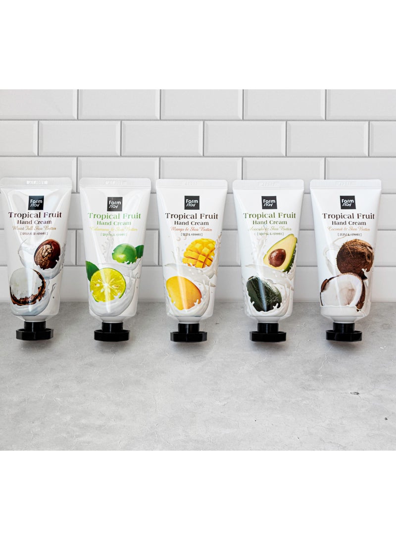 Farm Stay Tropical Fruit Coconut & Shea Butter Hand Cream 50ml - Image 5