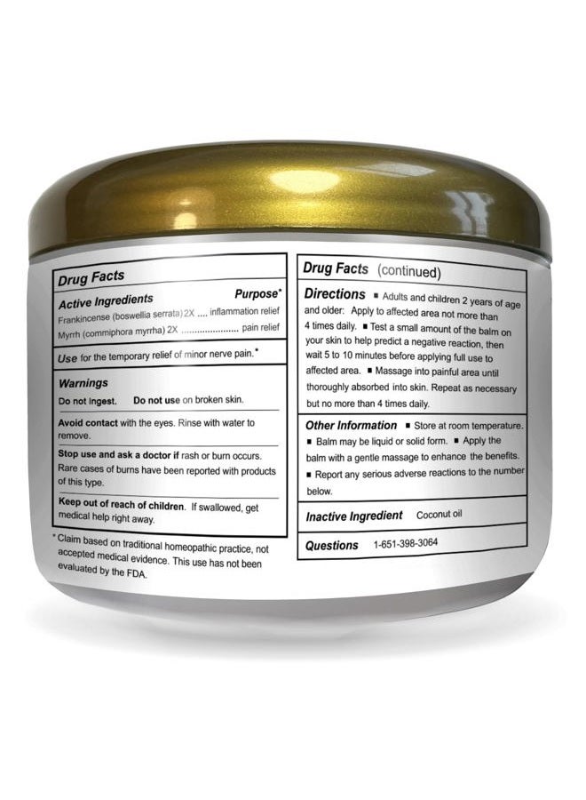 Wise Men Healing Balm with Myrrh and Frankincense Essential Oils for Neuropathy, Sciatica and Nerve Pain Massage and Skin Moisturizing - Image 5