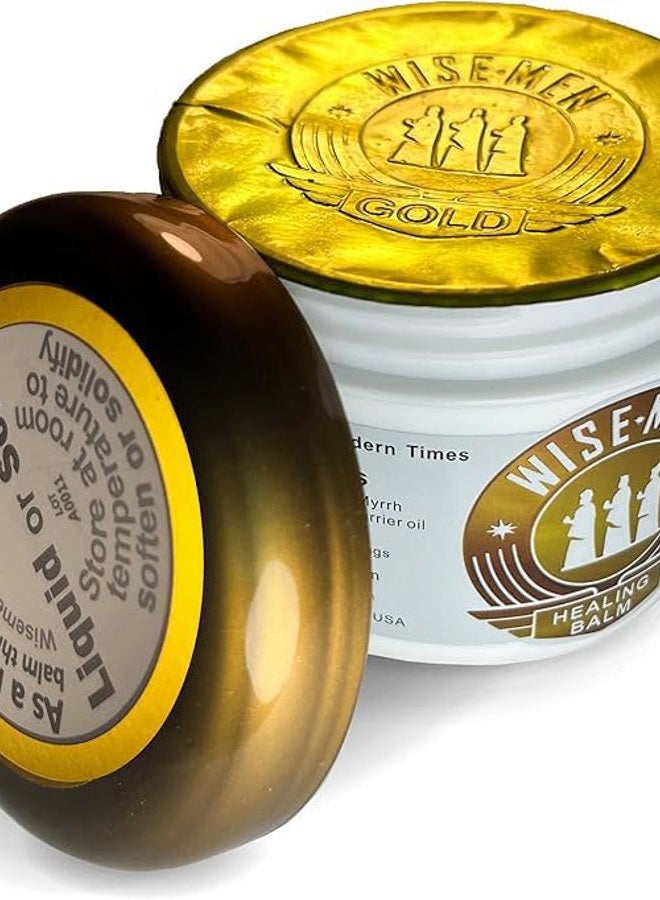 Wise Men Healing Balm with Myrrh and Frankincense Essential Oils for Neuropathy, Sciatica and Nerve Pain Massage and Skin Moisturizing - Image 2