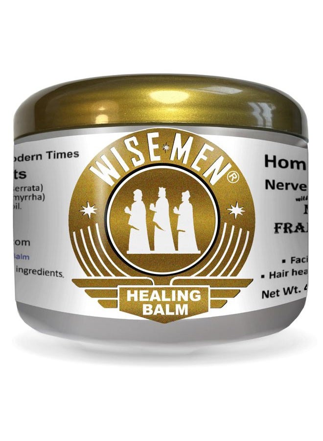 Wise Men Healing Balm with Myrrh and Frankincense Essential Oils for Neuropathy, Sciatica and Nerve Pain Massage and Skin Moisturizing - Image 1