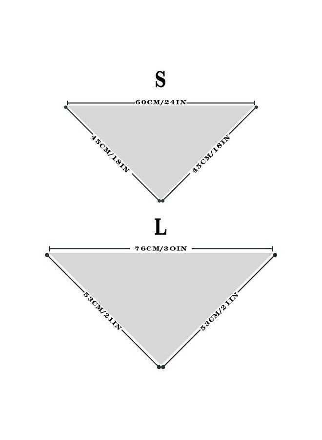 Pet Dog Bandana for Dogs, Football Cats Cotton Reversible Triangle Bid Scarf Perfect Game Day Dog Gifts - Image 4