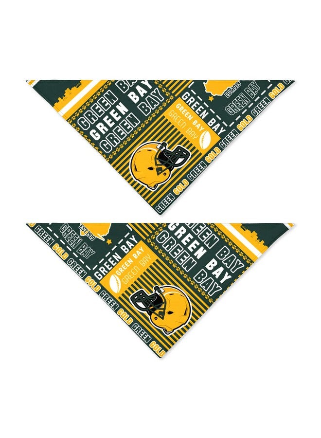 Pet Dog Bandana for Dogs, Football Cats Cotton Reversible Triangle Bid Scarf Perfect Game Day Dog Gifts - Image 2