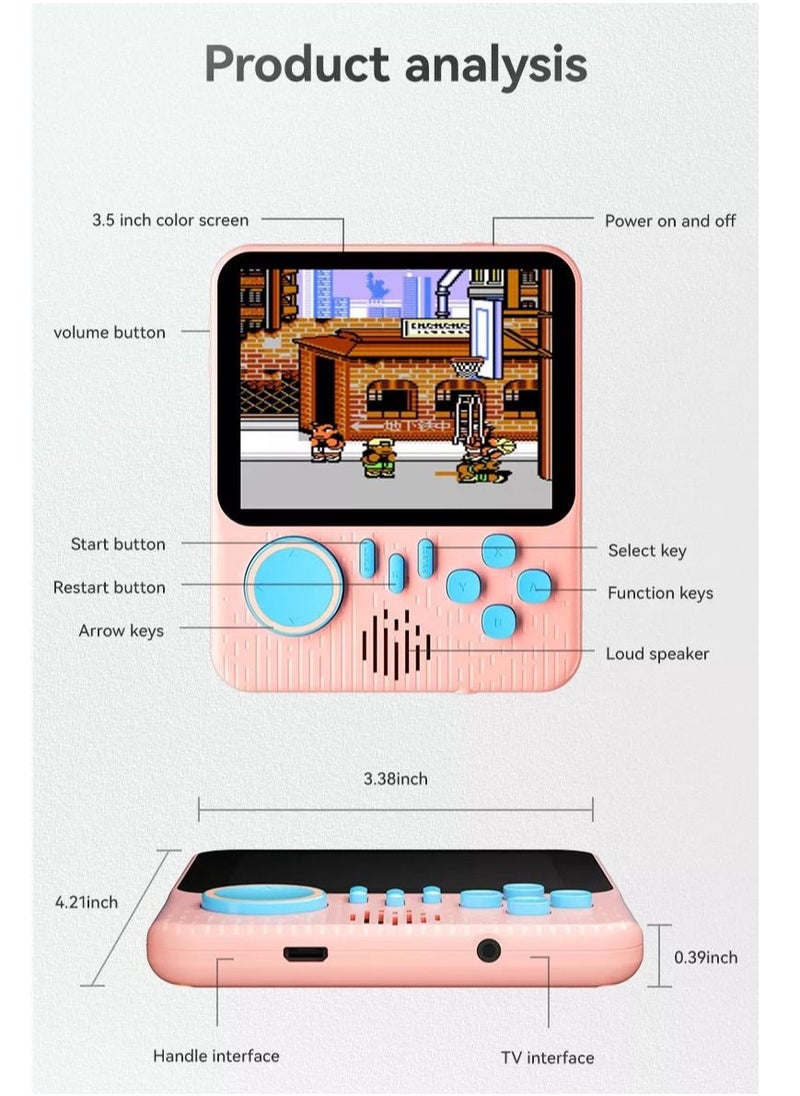 Generic - Mini Console Player G7 Game box includes 666 Games with multiplayer console - Image 1