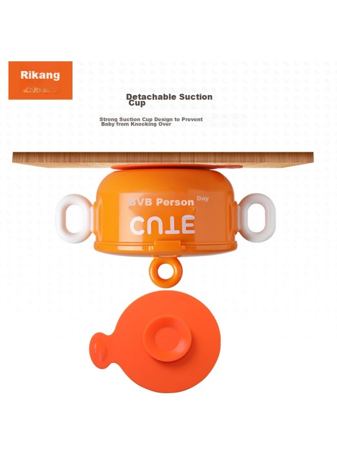 Rikang Children's Tableware Feeding Bowl, Baby Tableware Insulated Bowl, Stainless Steel Infant Bowl Rk-c1006 - Image 4