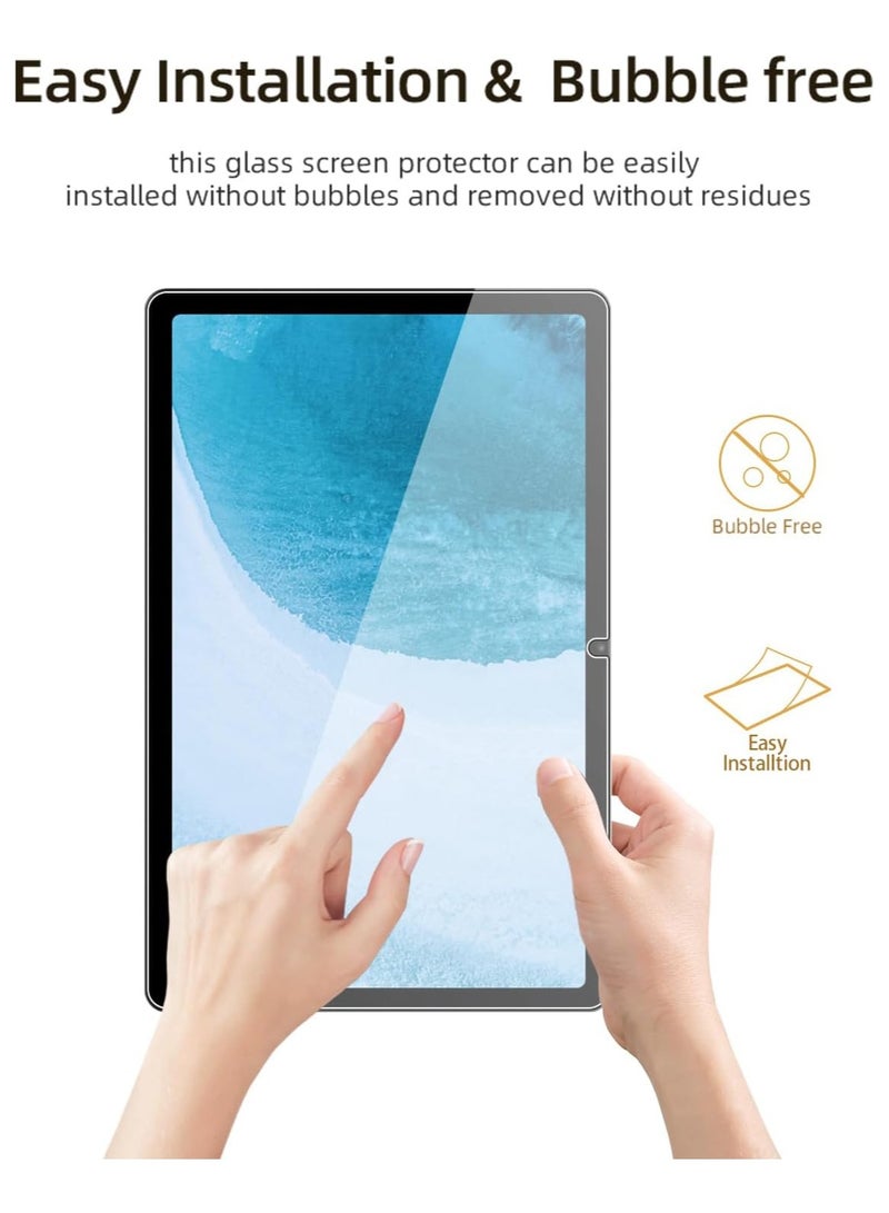 2 in 1 For Honor Pad X9A 11.5 Tempered Glass Screen Protector & Camera Lens Film- High transparency full coverage security protector - Image 3