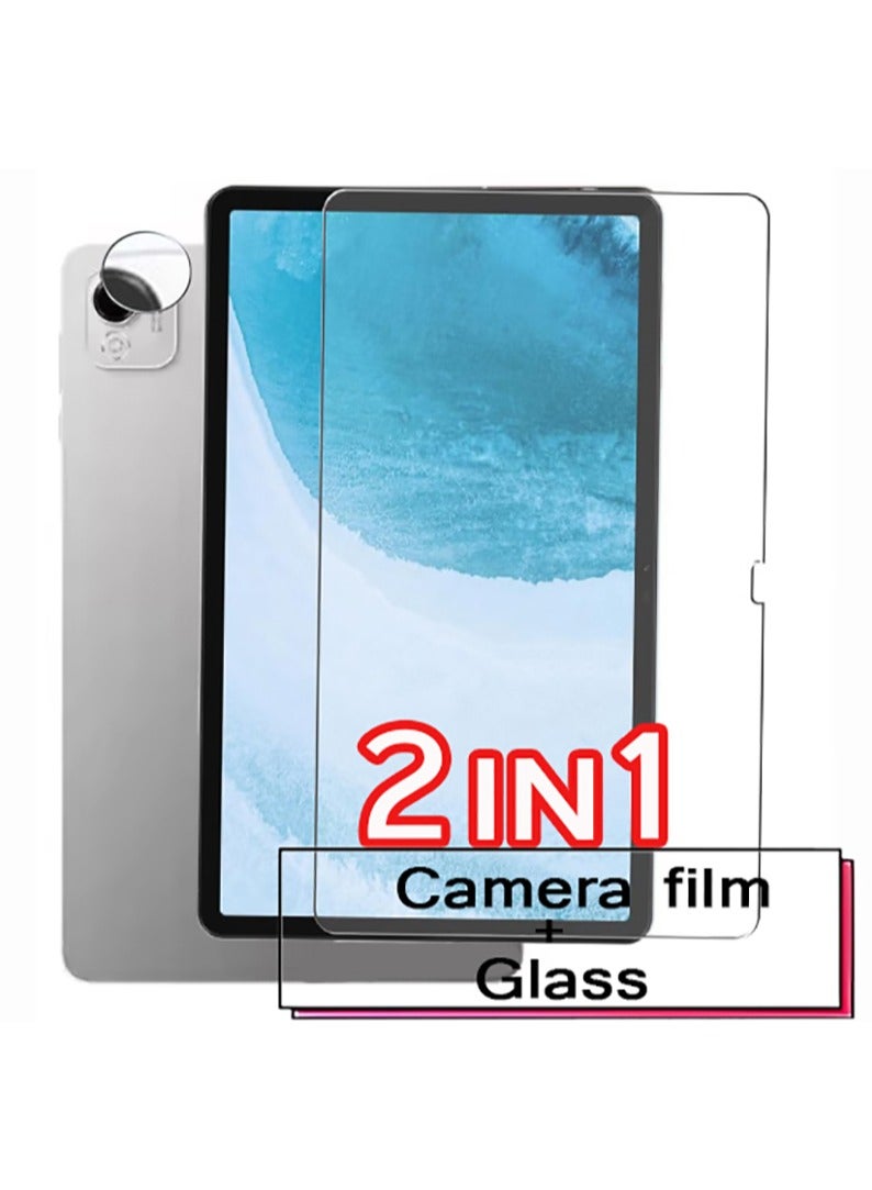 2 in 1 For Honor Pad X9A 11.5 Tempered Glass Screen Protector & Camera Lens Film- High transparency full coverage security protector - Image 1