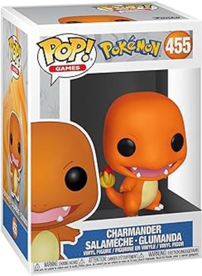 Funko Funko 50403 POP Games: Pokemon- Charmander Default, Multicolor 