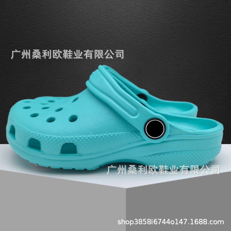 Unisex Breathable Waterproof Non-Slip EVA Clogs Closed Toe Summer Sandals - Image 1