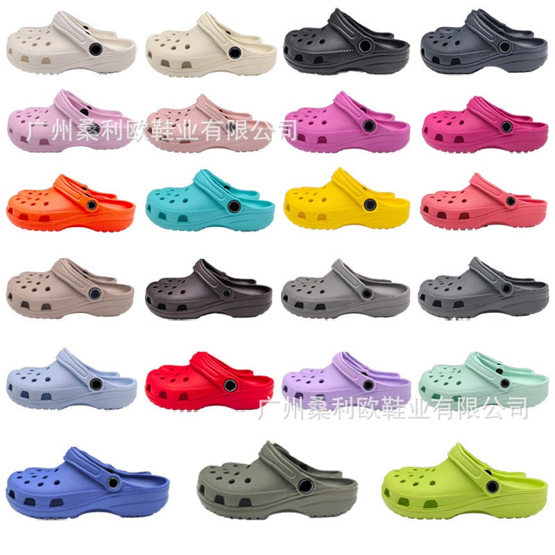 Unisex Breathable Waterproof Non-Slip EVA Clogs Closed Toe Summer Sandals - Image 2