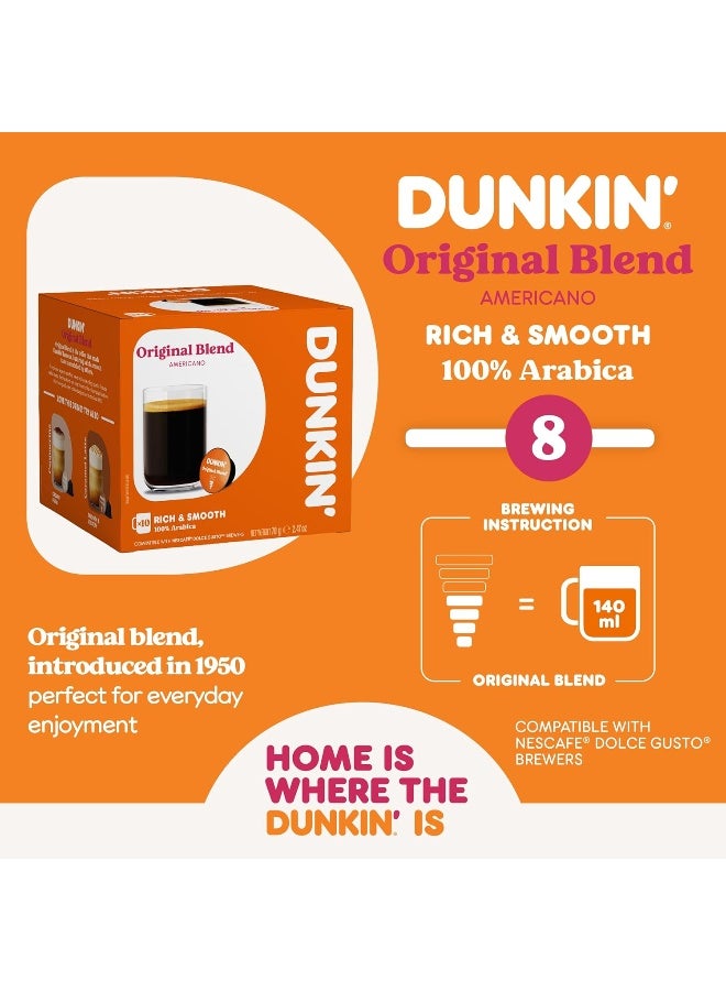 Dunkin Dolce Gusto Orginal Blend Americano 70 Gm - Image 2
