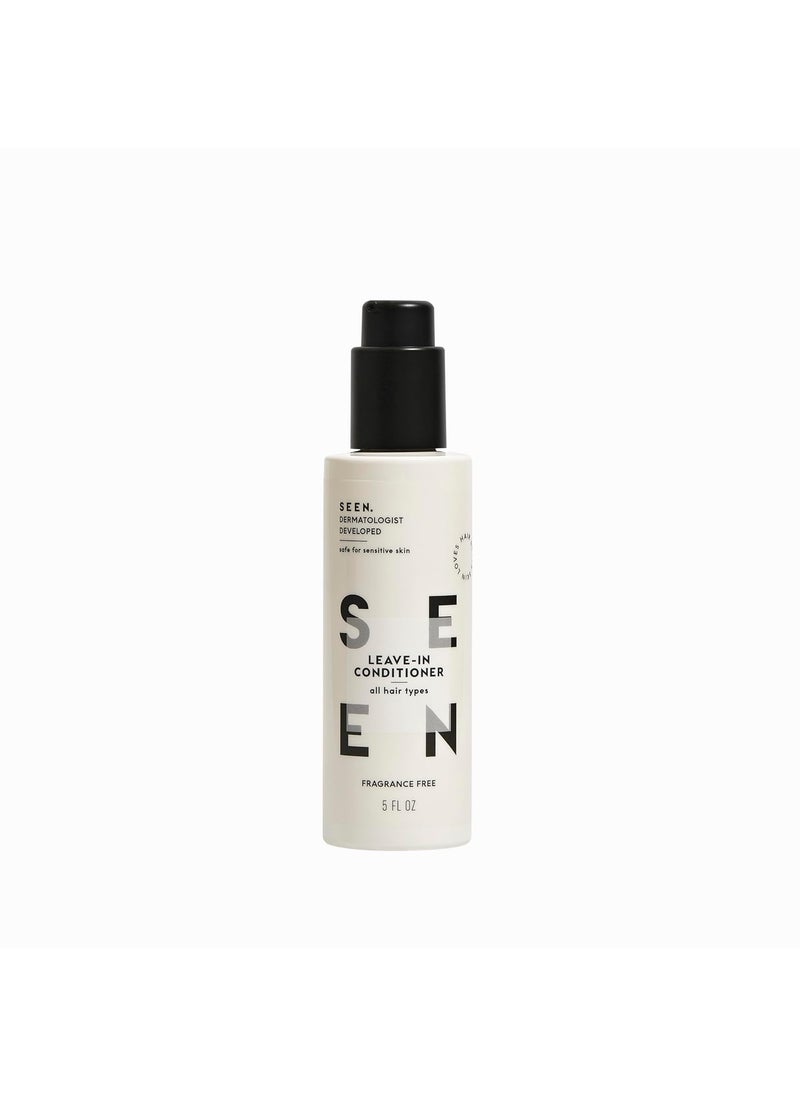 Seen SEEN LeaveIn Conditioner Fragrance Free  LeaveIn Hair Conditioner  Heat Protectant Spray Detangles  Hydrates No Parabens Sulfates or Phthalate 