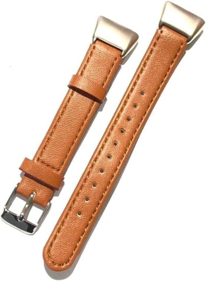 Next Next Store Strap Leather Watch Strap Compatible with Honor 4/5 Smartwatch -