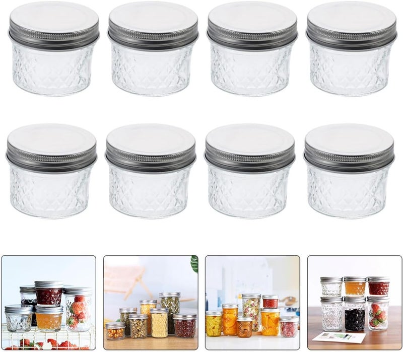 Affordable fast purchase options FRCOLOR 8pcs 100ml Glass Mason Honey Storage Jars with Airtight Sealed Lids, Mini Jam and Caviar Bottles for Kitchen Canning and Food Preservation Daily repeated use trusted quality Wear resistant Custom sizing alternatives Multiple options Stable base All-round well-engineered practical build Cleaner resistant Hardened processed substance Worldwide simple practical design All preference matching build Space saving Tiered purchase options Occasional & permanent usable Durability boosted processed material Replaceable parts All-round unified build Instant order available stock Simple multi-feature universal build Multiple sizes Elegant practical multi-option build Authorized haulage delivery Upgraded simple practical design Cross-material combo compatible Balanced structure - Image 5