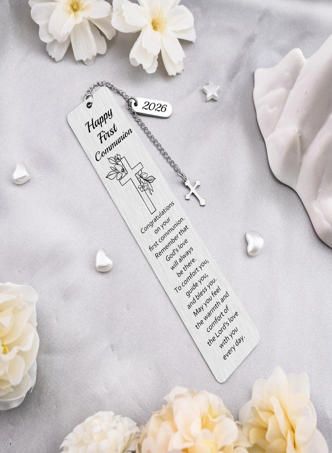 MOEXUKO First Communion Gifts for Women Men First Communion Bookmark Christian Gifts for Women Religious Gift for Friends Sister Daughter Son Baptism Confirmation Bookmarks - Image 3